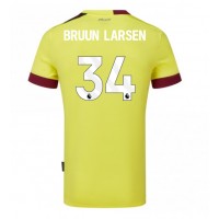 Burnley Jacob Bruun Larsen #34 Bortedrakt 2023-24 Kortermet